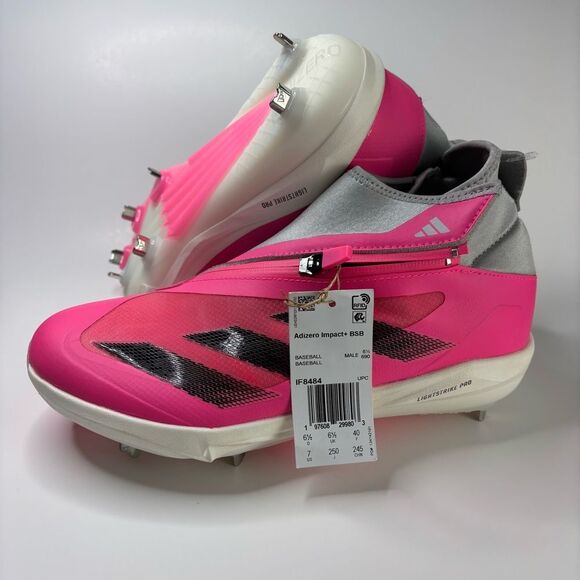 Size 7  adidas Adizero Impact+ BSB Baseball Cleats IF8484 Men\'s Shoes